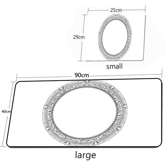 Stargate SG-1 Atlantis Gaming Mousepad - Multi-Size Desk Mat for Computer and Gaming Setup (300x800mm)