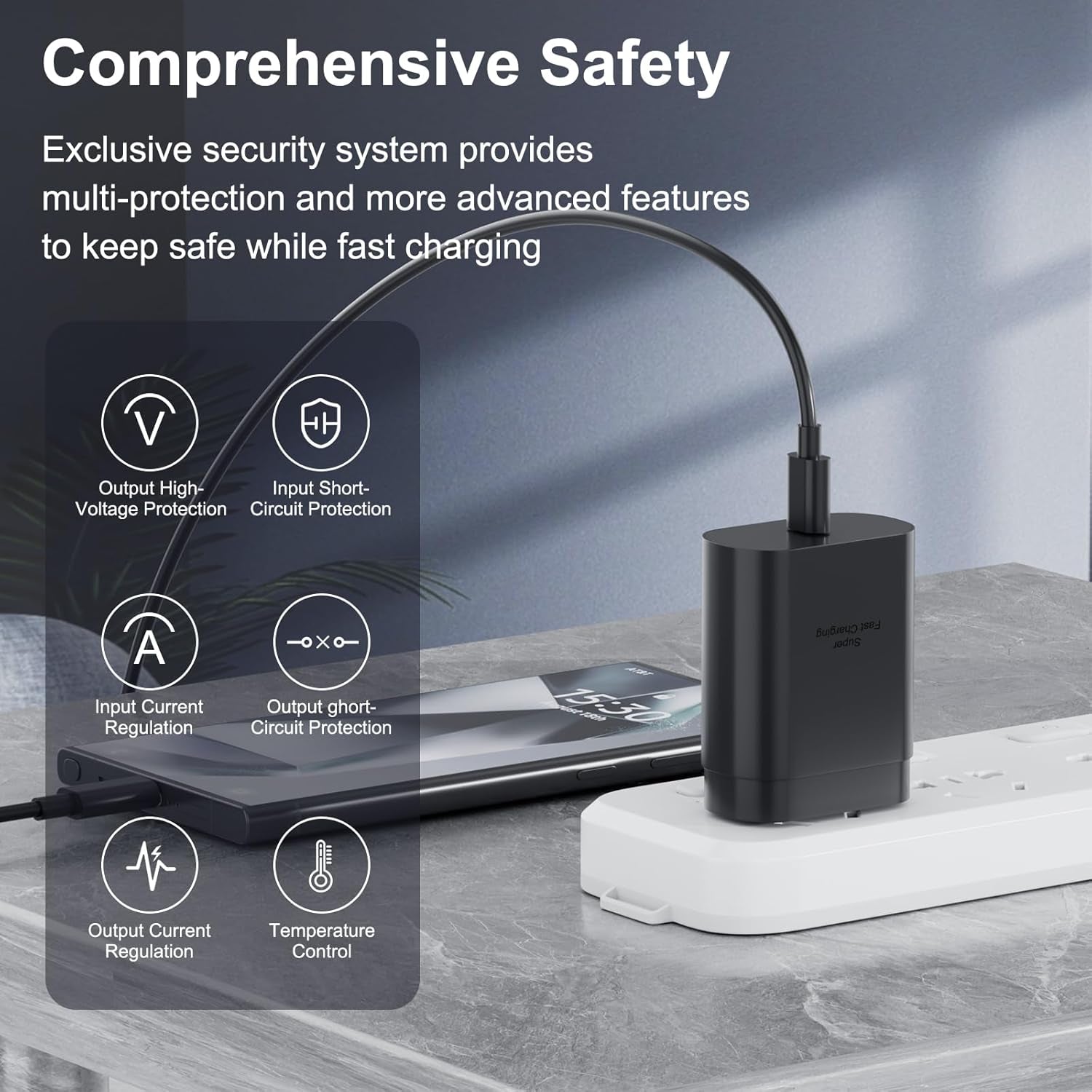 Samsung 25W USB-C Super Fast Charging Power Adapter - PD Charger Block for Galaxy S Series (2 Pack)