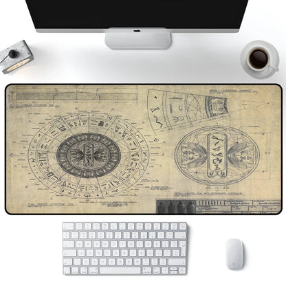 Stargate SG-1 Atlantis Gaming Mousepad - Multi-Size Desk Mat for Computer and Gaming Setup (300x800mm)