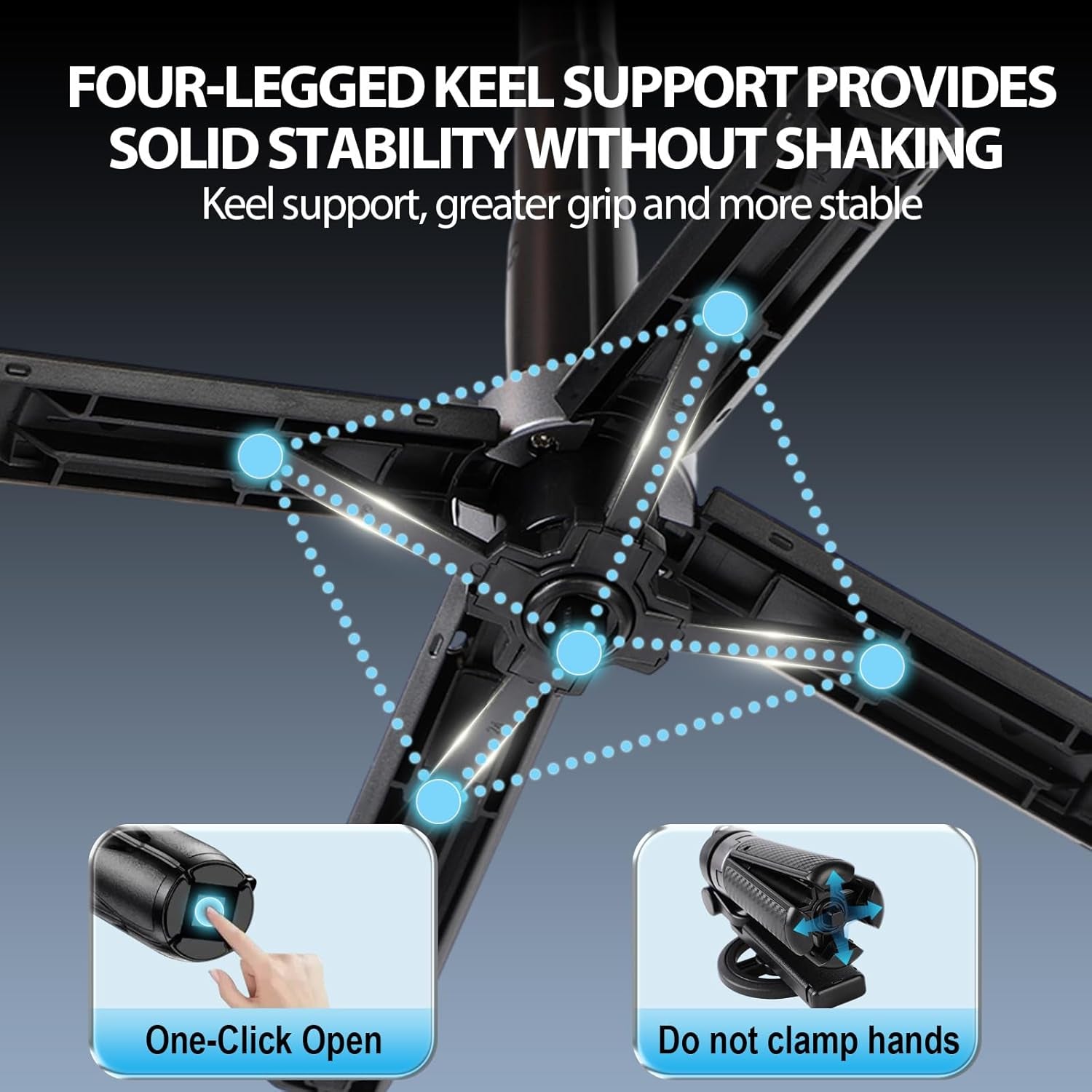 Professional Multifunctional 360° Rotating Magnetic Selfie Stick and Tripod with Detachable Remote Control and Extendable Phone Stand for Video Recording and Vlogging