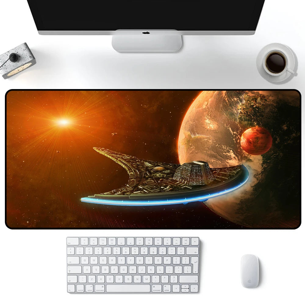 Stargate SG-1 Atlantis Gaming Mousepad - Multi-Size Desk Mat for Computer and Gaming Setup (300x800mm)